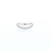Fede nuziale Cartier Trinity Ruban in platino e diamanti - 360 thumbnail