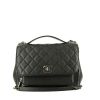 Chanel  Business affinity handbag  in black quilted grained leather - 360 thumbnail