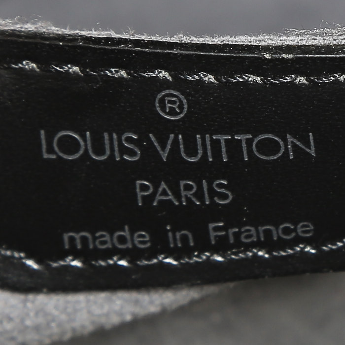 Zaino Louis Vuitton  Gobelins - Backpack in pelle Epi nera - Detail D3