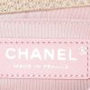 Borsa a tracolla Chanel  Boy in vimini intrecciato beige e rosa - Detail D4 thumbnail