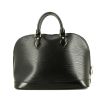 Louis Vuitton  Alma handbag  in black epi leather  and black leather - 360 thumbnail