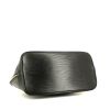 Louis Vuitton  Alma handbag  in black epi leather  and black leather - Detail D4 thumbnail