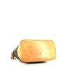 Borsa Louis Vuitton  Lockit in tela monogram marrone e pelle naturale - Detail D4 thumbnail