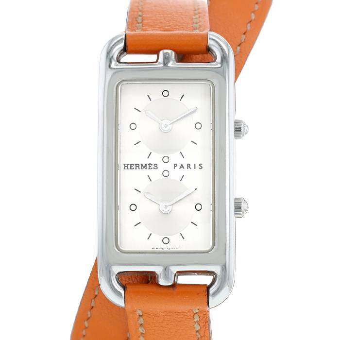 Reloj Hermès Cape Cod Nantucket de acero Ref: Hermès - CC3.210  Circa 2000 - 00pp