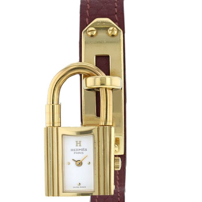 Orologio Hermès Montre Kelly in oro placcato Circa 1990 - 00pp