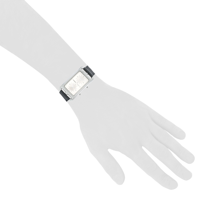 Montre Hermès Cape Cod Nantucket en acier Ref: CC3.510  Vers 2010 - Detail D1