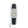 Reloj Cartier Mini Baignoire y oro blanco Ref: Cartier - 2369  Circa 1990 - 360 thumbnail