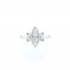 Cartier Inde Mystérieuse ring in white gold and diamonds - 360 thumbnail