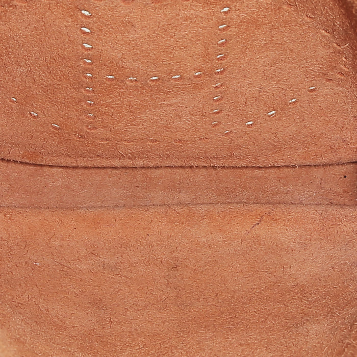 Borsa a tracolla Hermès  Evelyne in pelle togo arancione - Detail D2