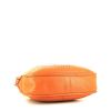 Sac bandoulière Hermès  Evelyne en cuir togo orange - Detail D4 thumbnail