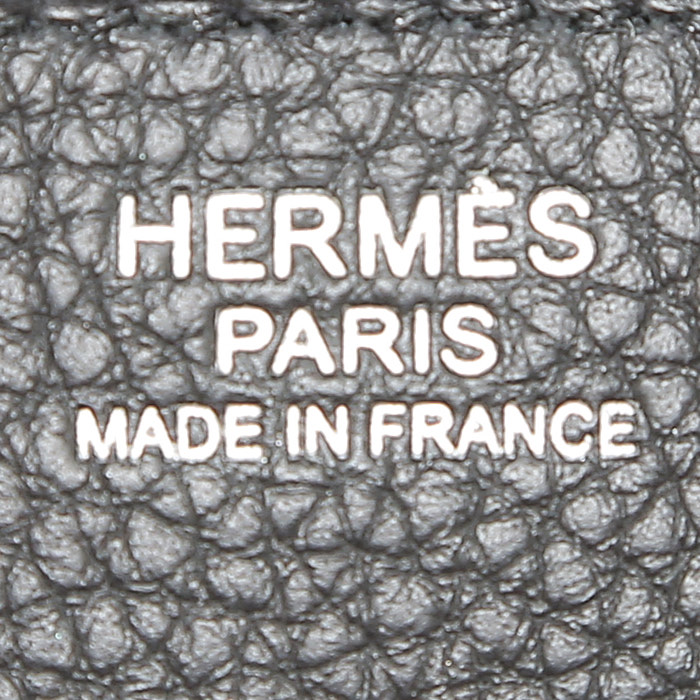 Sac à main Hermès  Birkin 30 cm en cuir togo noir - Detail D3