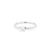 Tiffany & Co Harmony solitaire ring in platinium and diamond (0,40 carat) - 00pp thumbnail