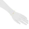 Tiffany & Co Open Heart medium model bracelet in yellow gold - Detail D1 thumbnail