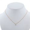 Tiffany & Co Diamond necklace in pink gold and diamond (0,27 carat) - 360 thumbnail