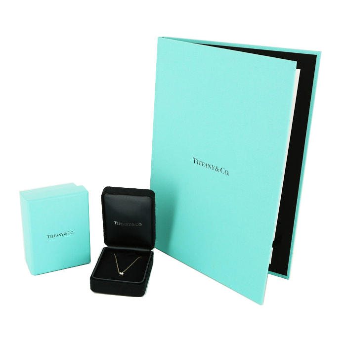 Tiffany & Co Diamond necklace in pink gold and diamond - Detail D2