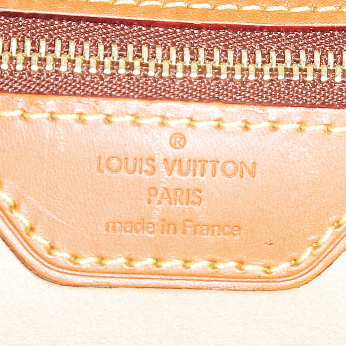 Porte-documents Louis Vuitton  Porte documents Voyage en cuir cognac - Detail D3