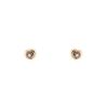 Chopard Happy Diamonds earrings in pink gold and diamonds - 00pp thumbnail