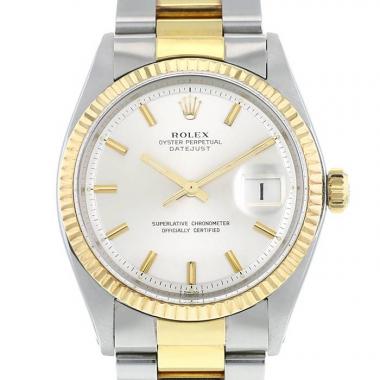 Orologio Rolex Datejust in oro e acciaio Ref: 1601  Circa 1970