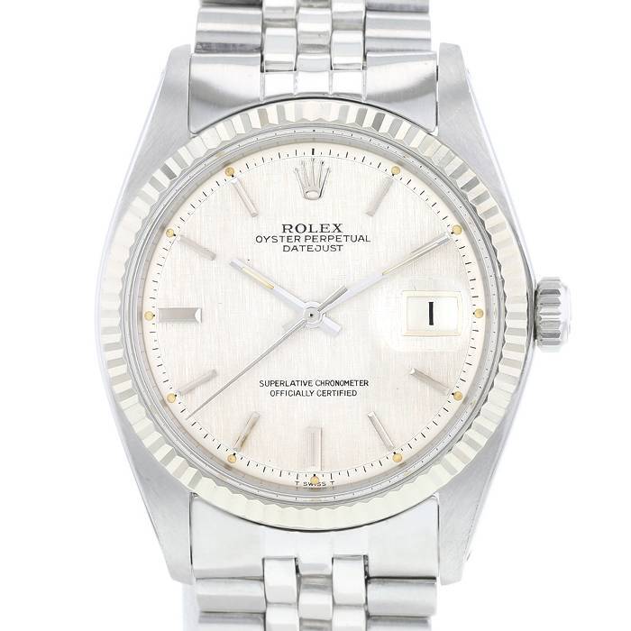 Rolex Datejust  in stainless steel and gold Ref: Rolex - 1601  Circa 1972 - 00pp