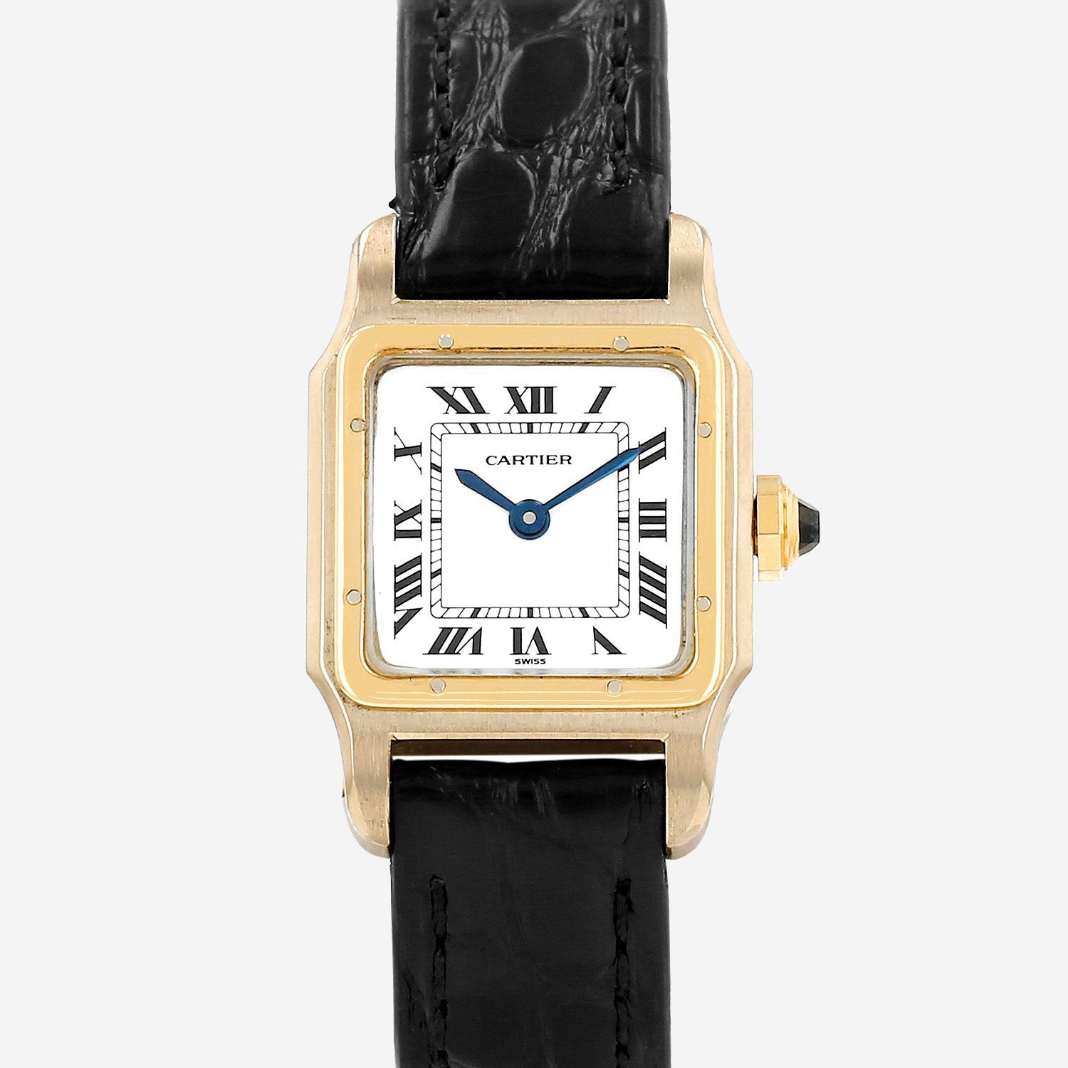 Cartier Santos-Dumont in yellow gold Ref: Cartier - 7822 Circa 1990