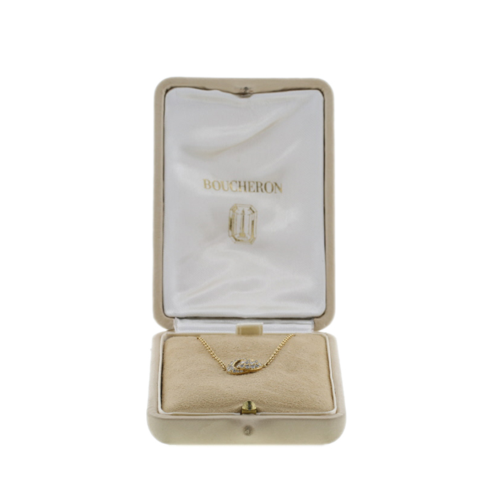 Boucheron  necklace in yellow gold and diamonds - Detail D2