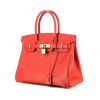 Bolso de mano Hermès  Birkin 30 cm en cuero epsom rojo Casaque - 00pp thumbnail