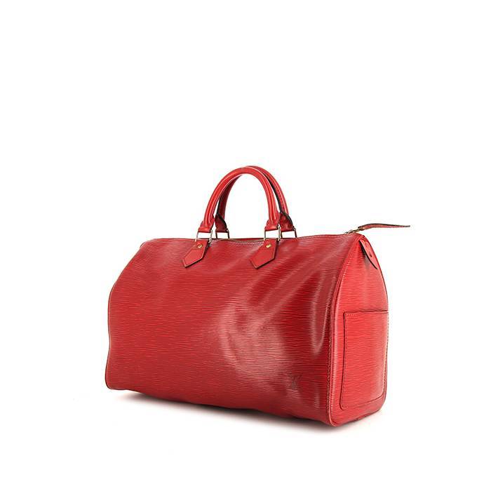 Borsa Louis Vuitton  Speedy 40 in pelle Epi rossa - 00pp