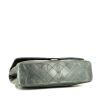 Chanel 2.55 large model  handbag  in grey quilted leather - Detail D5 thumbnail