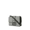 Bolso de mano Dior  Montaigne en cuero negro y blanco - 00pp thumbnail