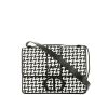 Dior  Montaigne handbag  in black and white leather - 360 thumbnail