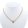 Chaumet Lien small model necklace in yellow gold and diamonds - 360 thumbnail