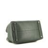 Dior  Open Bar handbag  in khaki grained leather - Detail D5 thumbnail