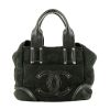 Bolso de mano Chanel   en cuero de obeja volteado negro - 360 thumbnail