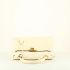 Bolso de mano Hermès  Kelly 28 cm en cuero togo blanco Nata - 360 Front thumbnail