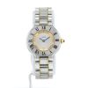 Reloj Cartier Must 21 de oro y acero Ref: 1340  Circa 1990 - 360 thumbnail