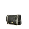 Chanel 2.55 handbag Reissue in black quilted leather - 00pp thumbnail