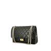 Chanel 2.55 Maxi handbag  in black quilted leather - 00pp thumbnail