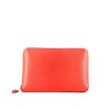 Portefeuille Hermès  Zippy grand modèle  en cuir epsom rouge Geranium - 360 thumbnail