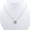 Van Cleef & Arpels Alhambra Vintage necklace in white gold and chalcedony - 360 thumbnail
