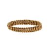 Vintage  bracelet in yellow gold - 00pp thumbnail