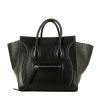 Celine  Phantom handbag  in black grained leather - 360 thumbnail