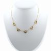 Tiffany & Co Open Heart necklace in yellow gold - 360 thumbnail