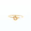 Piaget Rose ring in yellow gold, diamond and cultured pearl - 360 thumbnail