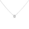 Dinh Van Le Cube Diamant necklace in white gold and diamond - 00pp thumbnail