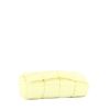Bottega Veneta  Casette clutch-belt  in white canvas - Detail D4 thumbnail