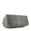 Bolsa de viaje Louis Vuitton  Keepall Editions Limitées en lona a cuadros negra y blanca - Detail D5 thumbnail