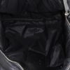 Chanel  Coco Cocoon backpack  in green quilted canvas  and black canvas - Detail D2 thumbnail