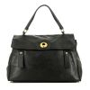 Saint Laurent  Muse large model  handbag  in black grained leather - 360 thumbnail