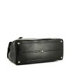 Saint Laurent  Muse Two large model  handbag  in black grained leather - Detail D4 thumbnail