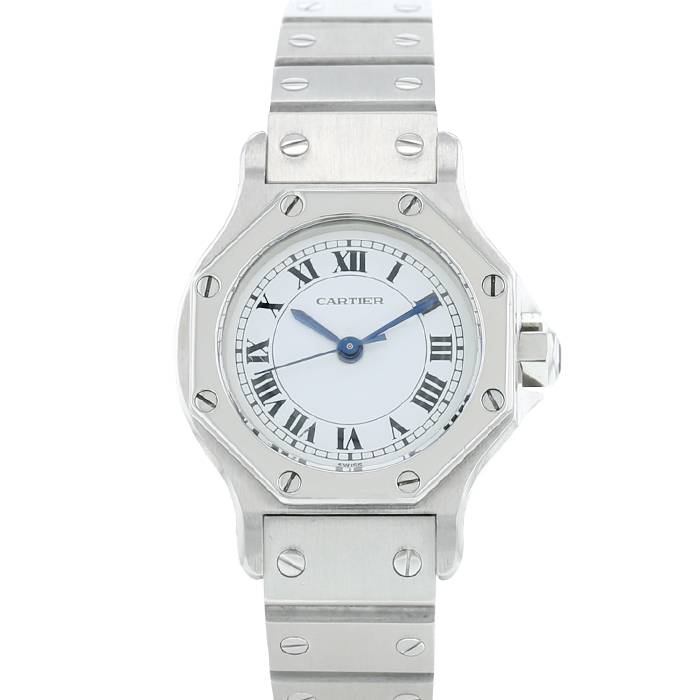 Reloj Cartier Santos Octogonale de acero Ref: 0906  Circa 1980 - 00pp
